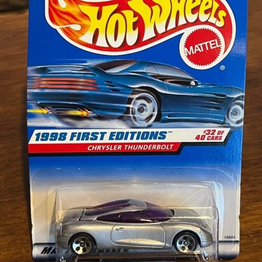 Vintage Hot Wheels 1998 First Editions #32 Chrysler Thunderbolt
